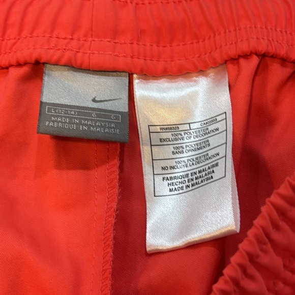 Nike | Capri Windbreaker Womens Track Pants in Orange Size L Large - Picture 12 of 15